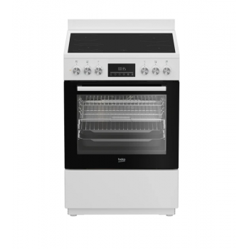 BFCB60VMW Beko  60cm Aeroperfect Freestanding Electric Cooker with Ceramic Cooktop, AirFry & SteamAdd 